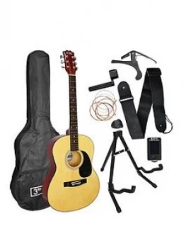 3Rd Avenue 3Rd Avenue Acoustic Guitar Premium Pack - Natural