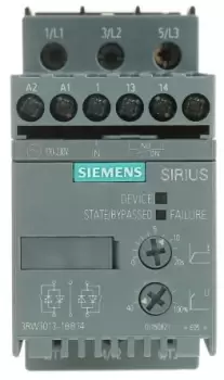 Siemens 1.5 kW Soft Starter, 400 V ac, 3 Phase, IP20