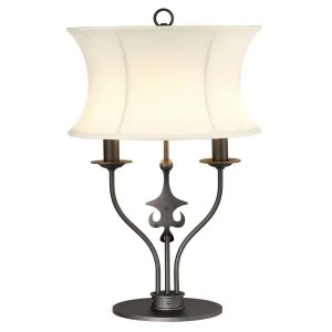 1 Light Table Lamp - Graphite, E14