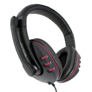 Jedel JD-032 Gaming Headphone Headset with Boom Mic, 40mm Drivers, In-Line Volume Controls, 3.5mm Jack