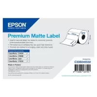 Epson C33S045532 Original White Premium Matte Labels 102mm x 76mm (440 Labels)