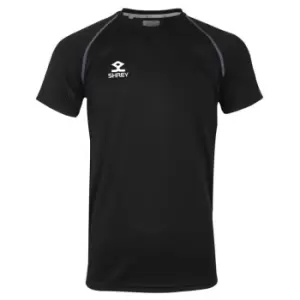 Shrey Performance Training Shirt S/S Junior - Black