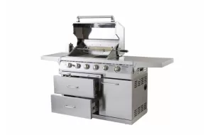 Outback Signature 4-Burner Gas BBQ with Rotisserie