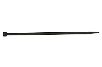 Black Cable Tie 200mm x 4.8mm Pk 100 Connect 30312