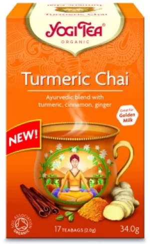 Yogi Tea Organic Turmeric Chai 17 bags