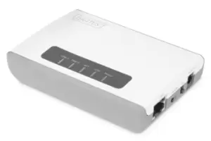 Digitus 2 Port USB 2.0 Wireless Multi-Functional Network Server,...