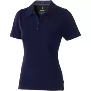 Elevate Markham Short Sleeve Ladies Polo (XL) (Navy)