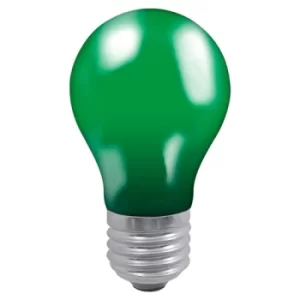 Crompton Colourglazed GLS 25W Green ES-E27