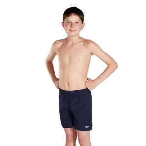Speedo Boys Solid Leisure Shorts 15 XLarge Junior - Navy
