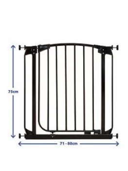 Dreambaby Chelsea Auto-Close Metal Safety Gate - Black
