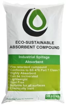Organic Absorbent Granules - 30 Litres GR0001 ECOSPILL