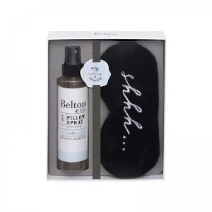 Belton & Co Relax Pillow Mist & Eye Mask Set