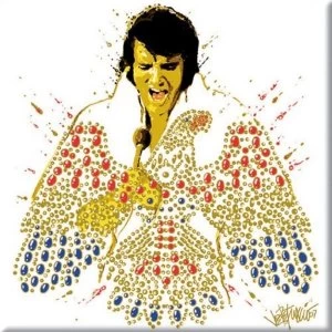 Elvis Presley - American Eagle Fridge Magnet