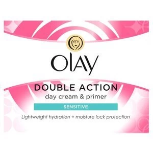 Olay Double Action Day Cream and Primer Sensitive 50ml
