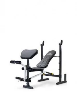 Marcy Folding Standard Weight Bench With Rack