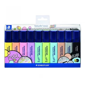 Staedtler Textsurfer Classic Highlighters Pack of 10 364 CW10
