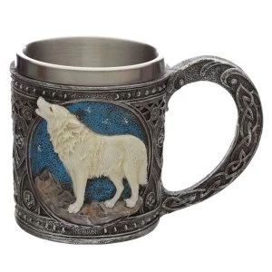 Protector of the North Night of the Wolf Decorative Tankard
