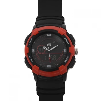 Skechers Analogue Watch Mens - Black/Red