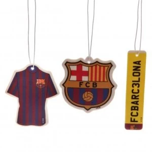 FC Barcelona 3 Pack Air Freshener