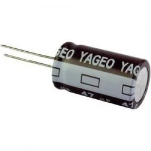 Electrolytic capacitor Radial lead 2mm 15 uF 63