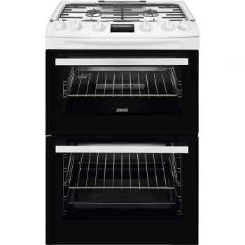 Zanussi ZCG63260BE Double Oven Gas Cooker