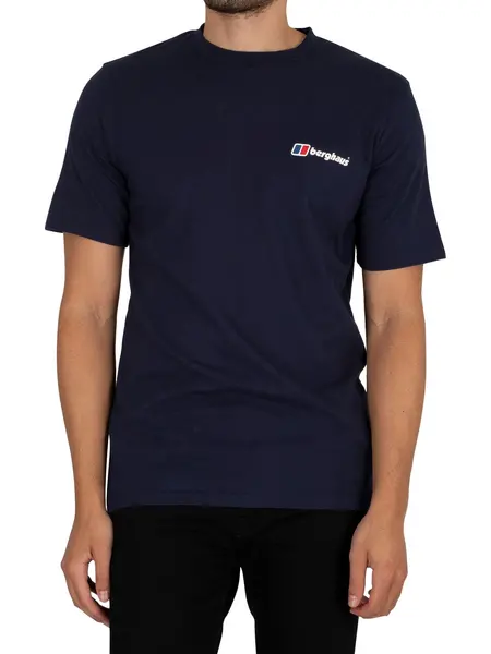 Berghaus Organic Logo T-Shirt Dark Blue S