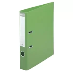 Prem'Touch Lever Arch File PVC A4, S50mm 2 Ring, Anise Green, Pack of 10