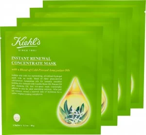 Kiehl's Instant Renewal Concentrate Mask 4 Sachets x 30g