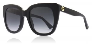 Gucci GG0163S Sunglasses Black 001 51mm