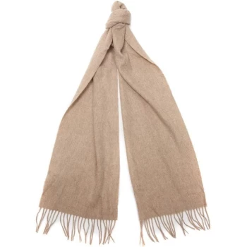 Barbour Lambswool Woven Scarf - Oatmeal