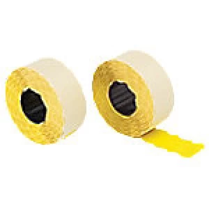 AVERY Address Labels YR1226 Yellow Self Adhesive 12 x 26mm 10 Rolls of 1500 Labels