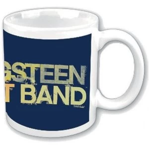 Bruce Springsteen Yellow Logo Mug