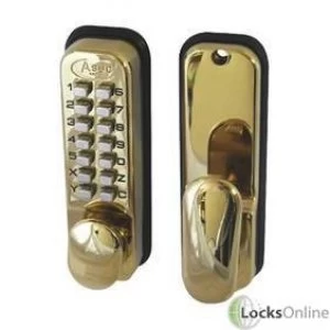 ASEC AS2301 Brass Mechanical Combination Lock