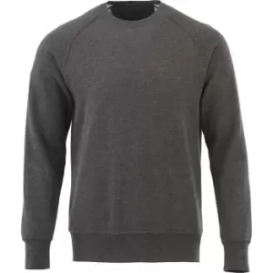 Elevate Kruger Crew Neck Sweater (S) (Heather Charcoal)