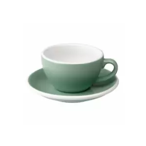 Cappuccino cup with a saucer Loveramics Egg Mint, 200ml