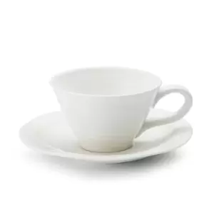 Sophie Conran for Portmeirion Set of 4 Tea Cups and Saucers White