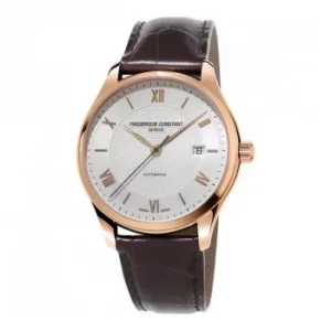 Frederique Constant Classics Mens Rose Gold Plated Watch