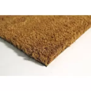 Coconut matting, PVC, length 6000 mm, WxH 2000 x 23 mm