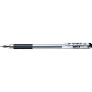 Pentel Hybrid Gel Grip K116 A 0.3mm Rollerball Gel Pen Black with