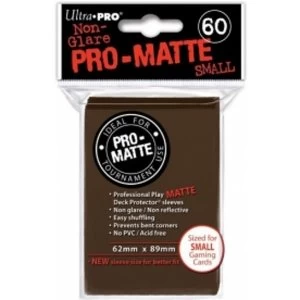Ultra Pro Matte Small Light Brown DPD 10 Packs Of 60