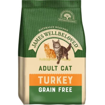 James Wellbeloved Adult Cat Grain Free - Turkey - 300g