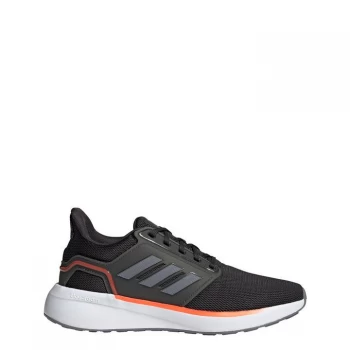 adidas EQ19 Run Shoes Unisex - Carbon / Grey / Solar Red
