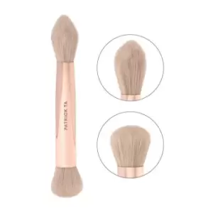 Patrick Ta Major Skin Dual Ended Complexion Brush - None