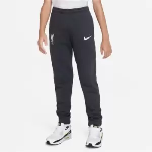 Nike FC Big Kids Fleece Soccer Pants - Black