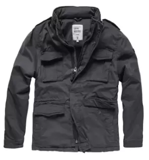Vintage Industries Madison Textile Jacket, black, Size L, black, Size L