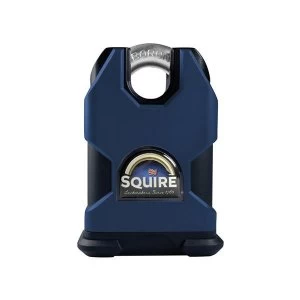 Squire SS50CP5 Stronghold Solid Steel & Brass Padlock 50mm Closed Shackle CEN3