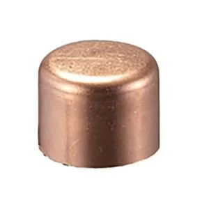 End Feed Stop End Dia15mm Pack of 2