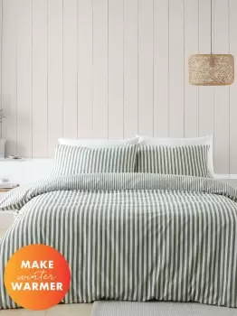 'Brushed Stripe' Duvet Cover Set