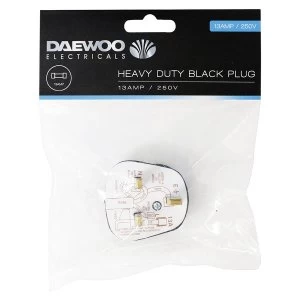 Daewoo Heavy Duty Black Plug