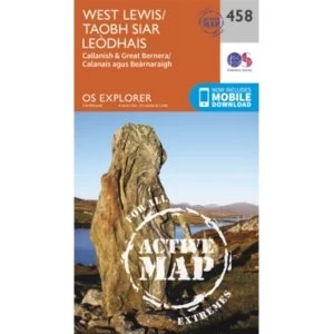 West Lewis/Taobh Siar Leodhais by Ordnance Survey (Sheet map, folded, 2015)
